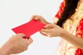 Red money envelop for Chinese new year