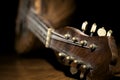 Closeup of mandolin Royalty Free Stock Photo