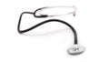 Closeup of medical stethoscope. Royalty Free Stock Photo