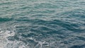 Closeup mediterranean sea background with beautiful azure color