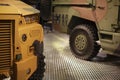 Closeup military truck 4x4 for special propose Royalty Free Stock Photo