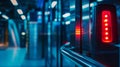 A closeup of a modern security checkpoint scanner utilizing advanced imaging technology to detect any potential threats