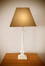 Modern elegant table lamp.