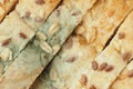 closeup of mold on a bread Royalty Free Stock Photo