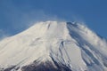 Closeup Mount Fuji, Japan Royalty Free Stock Photo