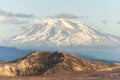 Closeup of Mt. Adams from Castle Peak