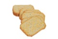 Closeup multi grain crackers