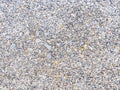 Closeup of multicolored gravel street texture Royalty Free Stock Photo