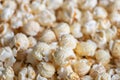 Closeup Mushroom popcorn varieties