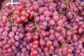 A closeup natural skin of grape
