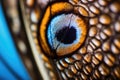 Closeup nature fauna beauty texture bird eye macro animal feather colorful wildlife