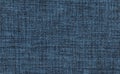 Closeup navy blue color fabric sample texture backdrop. Strip line dark blue,indigo blue fabric pattern design ,upholstery for dec