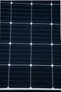 Closeup of a new solar panel. Renewabvle energy, ecological solution. Electricity generation.