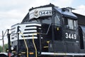 Norfolk Southern locomotive # 3449 closeup