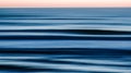 Closeup of ocean waves at sunset in Half Moon Bay, CA Royalty Free Stock Photo