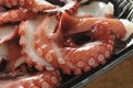 Closeup Octopus Sashimi