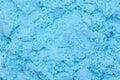 Closeup og blue kinetic sand, background, texture Royalty Free Stock Photo