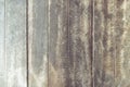 Closeup of old brown wooden plank texture background. Wallpaper backdrop. Abstract wood floor and wall structure. Top view angle. Royalty Free Stock Photo