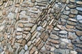 Closeup of old cobblestone road in Aigle, Switzerland Royalty Free Stock Photo