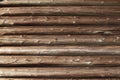 Closeup of old log wall Royalty Free Stock Photo