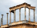 Closeup of Old Roman Theatre Royalty Free Stock Photo