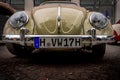 Closeup of an old shiny VW Beetle, Volkswagen Nutzfahrzeuge.