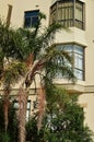 An older style apartment building by the harbor in Sydney, Australia