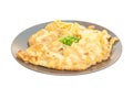 Closeup of omelette Royalty Free Stock Photo