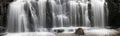 Closeup of Panoramic Waterfall Royalty Free Stock Photo