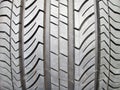 Closeup pattern of old tire texture Royalty Free Stock Photo