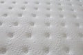 Closeup of pattern on the white mattress Royalty Free Stock Photo