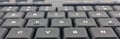 Closeup of Personal Computer Keyboard Laptop Notebook Royalty Free Stock Photo