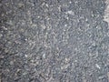 Closeup photo of the cement road texture