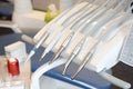 Closeup photo of dental equipments