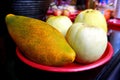 Fruits Offering Tray at Chinese Temple