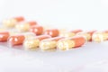 Closeup photo of medicines Royalty Free Stock Photo