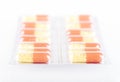 Closeup photo of medicines Royalty Free Stock Photo