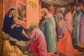 The Adoration of the Magi by Lorenzo Monaco at Uffizi Gallery Royalty Free Stock Photo