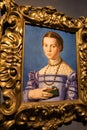 Portrait of a Young Girl with a Book by Agnolo Bronzino