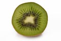 Closeup of piece of kiwi