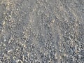 Closeup of a pile of gravel Royalty Free Stock Photo