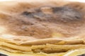 Pile of pancakes Royalty Free Stock Photo