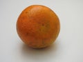 Pile and single Indian Orange Fruits isolated on white background