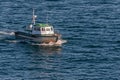 Closeup of Pilot boat in port of Ensenada, Mexico