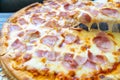 Closeup pizza