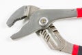 Closeup pliers isolate