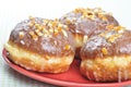 Closeup of polish donuts. Royalty Free Stock Photo