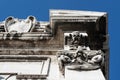 Closeup of Porta Pia, Ancona, Italy