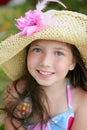 Closeup portrait of beautiful teen girl Royalty Free Stock Photo