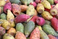 Prickly pears market vegetables food vegetarian Royalty Free Stock Photo